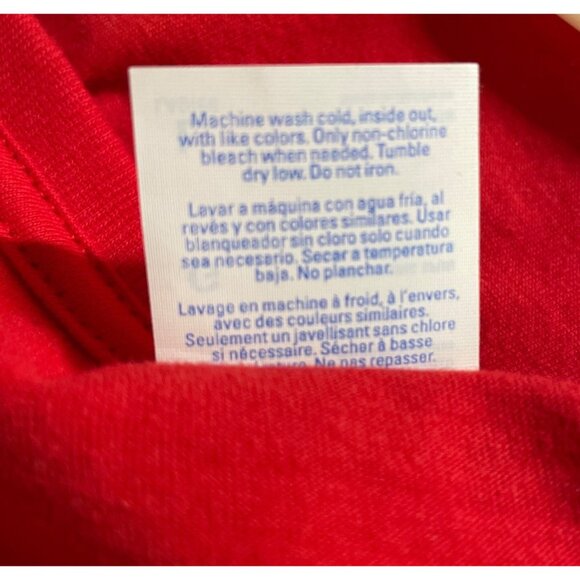 Red Friday till My Son Comes Home Red Short Sleeve T-shirt Womens Size Large - Picture 9 of 9